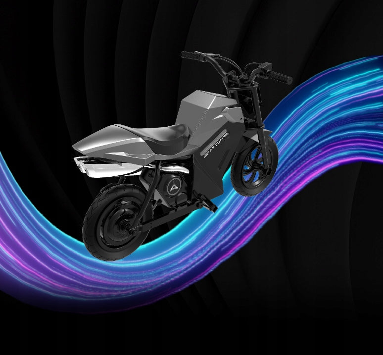 Kids Electric Motorcycle GreenADV250 14km Range LED Lights Simulated Sound Brand no brand