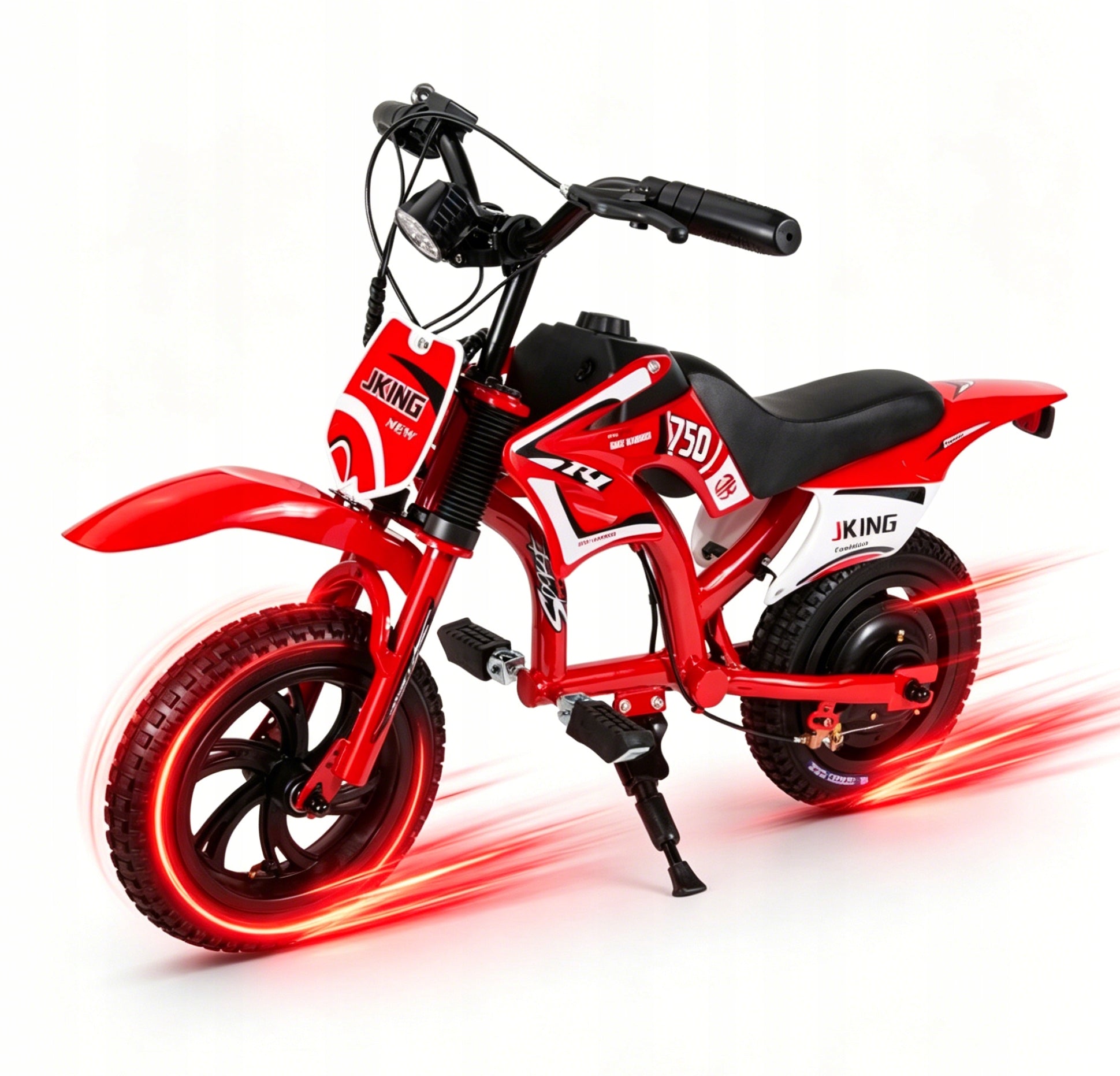 Kids Electric Motorcycle JKING C6 | 300W 12km/h 2600MAH 12 Inch Tyres