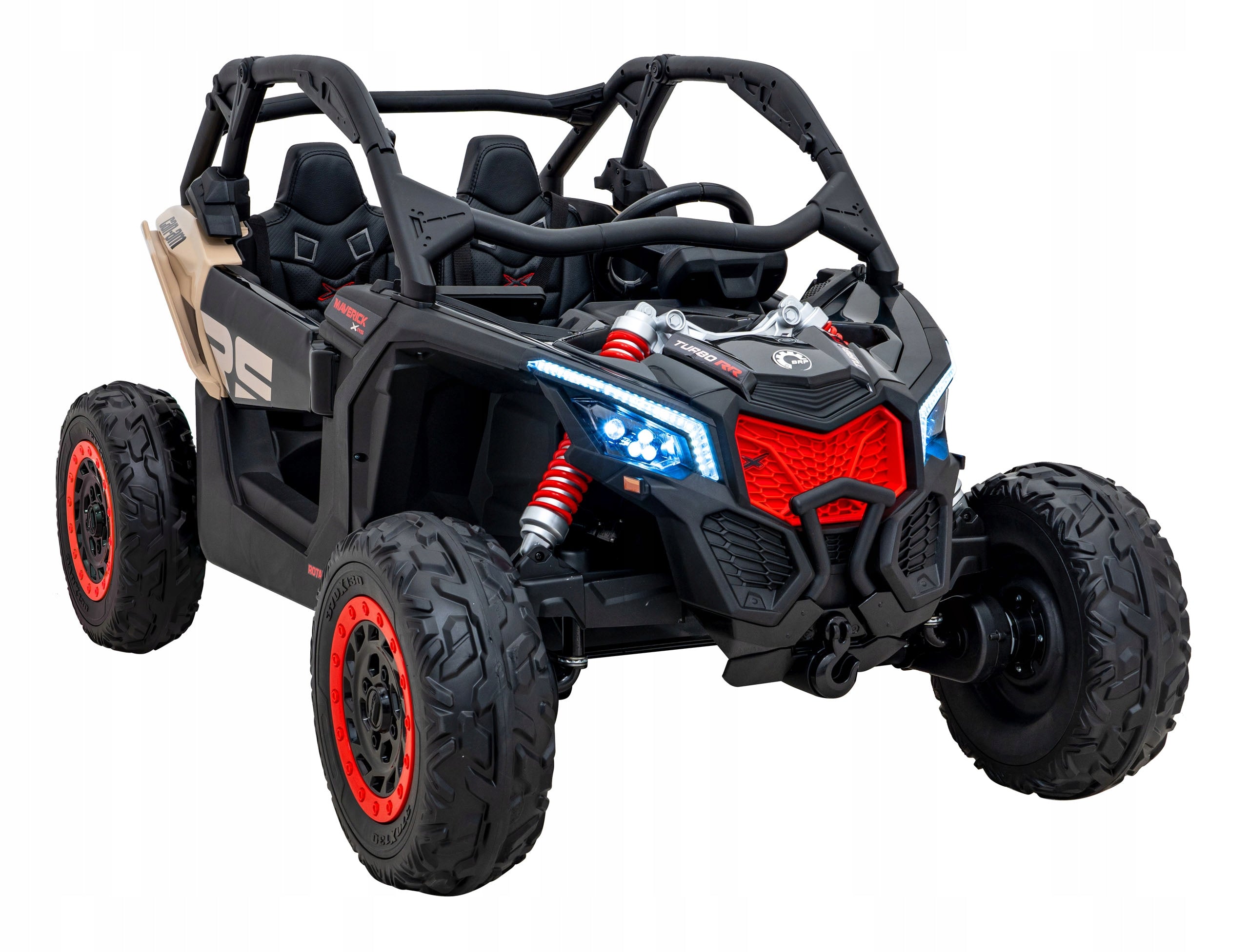 Kids Electric Quad BUGGY CAN AM MAVERIC TurboRR 4X4 24V 800W Remote Control