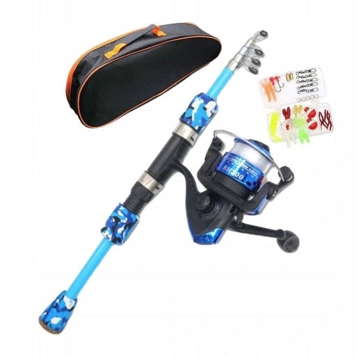 Kids Fishing Rod Set with Fishing Reel Kid Fishing Pole and Tack Model Kids Fishing Rod and Reel Combo