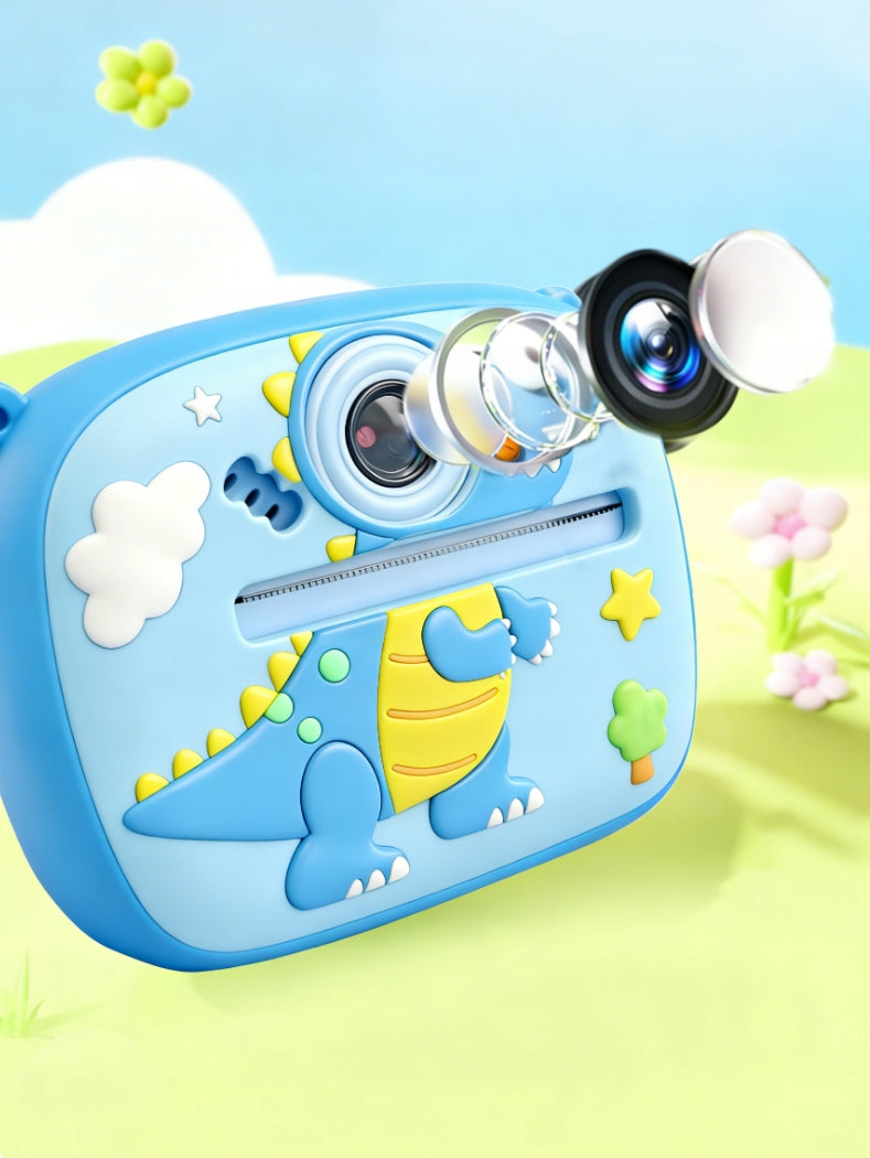 Kids Instant Camera, Color Photos, 64GB+ Game Manufacturer code sibairui
