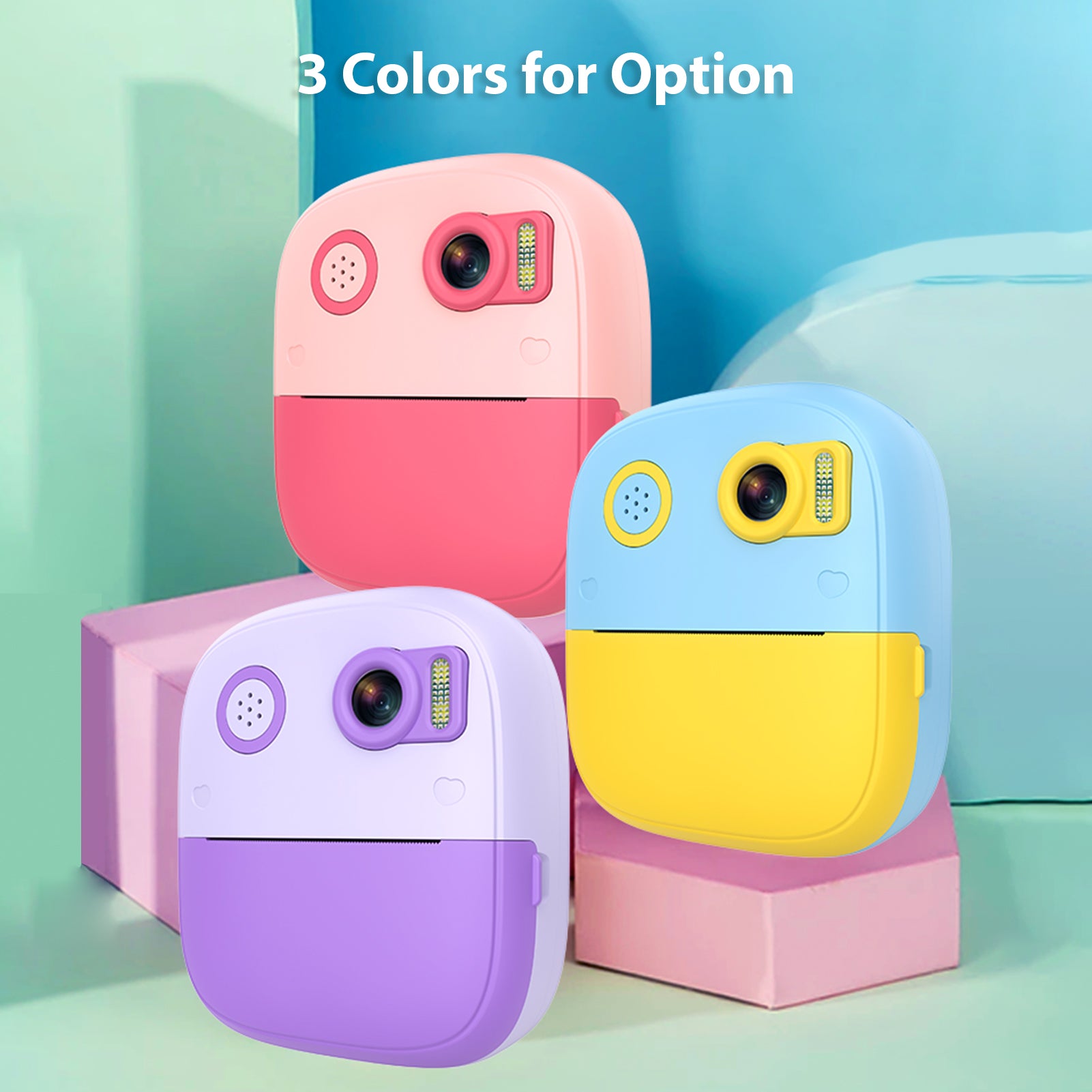 Kids Instant Print Camera Kids Digital 1080p Digital Y9 Brand no brand