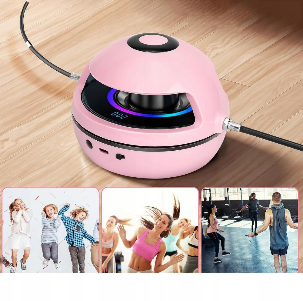 Kids Jump Rope Led Bluetooth With Speaker Music Smart Brand no brand