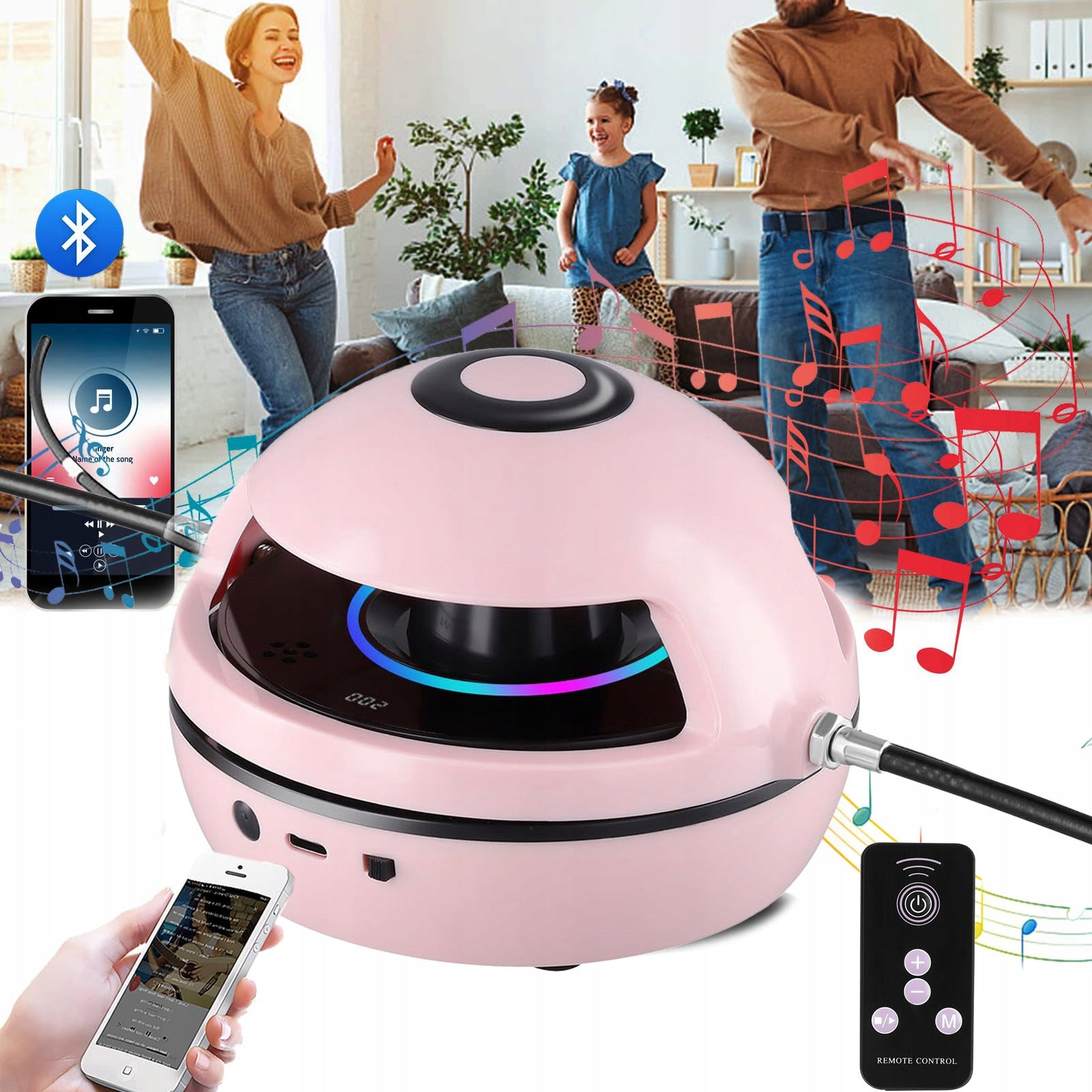 Kids Jump Rope Led Bluetooth With Speaker Music Smart