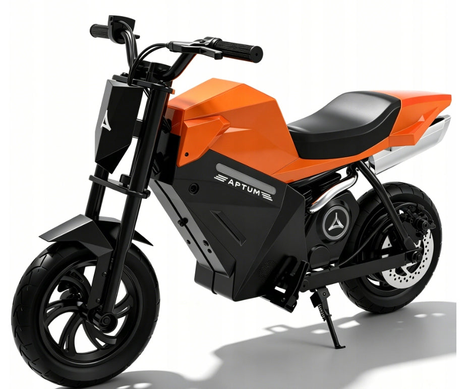 Kids Motorcycles Electric 250W 16KM/H 4AH Wheels LED orange