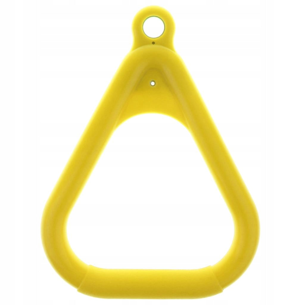 Kids Outdoor Swing Bar Rings, Backyard Gymnastic Rings Porch Yellow Brand no brand