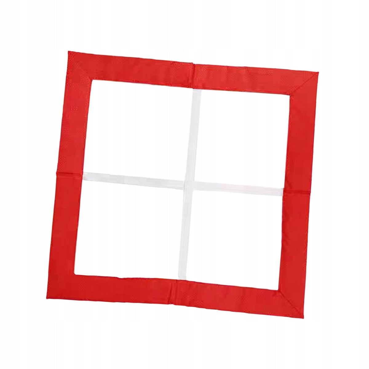 Kids Portable Agility Training Folding Anti Slip Square Training red Color red