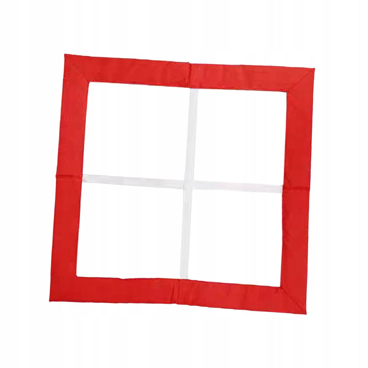 Kids Portable Agility Training Folding Anti Slip Square Training red