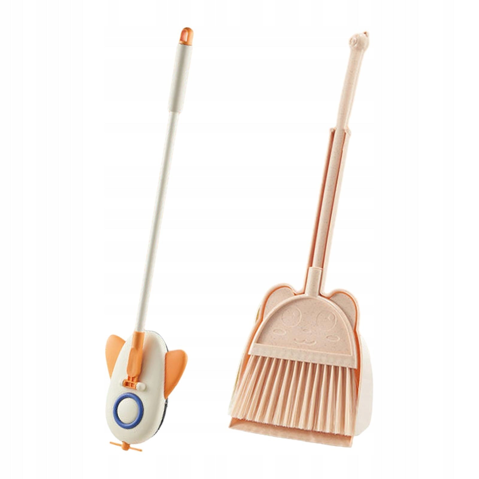 Kids Pretend Home Cleaning Play Set Pretend Play Toy Cleaning Toys Beige