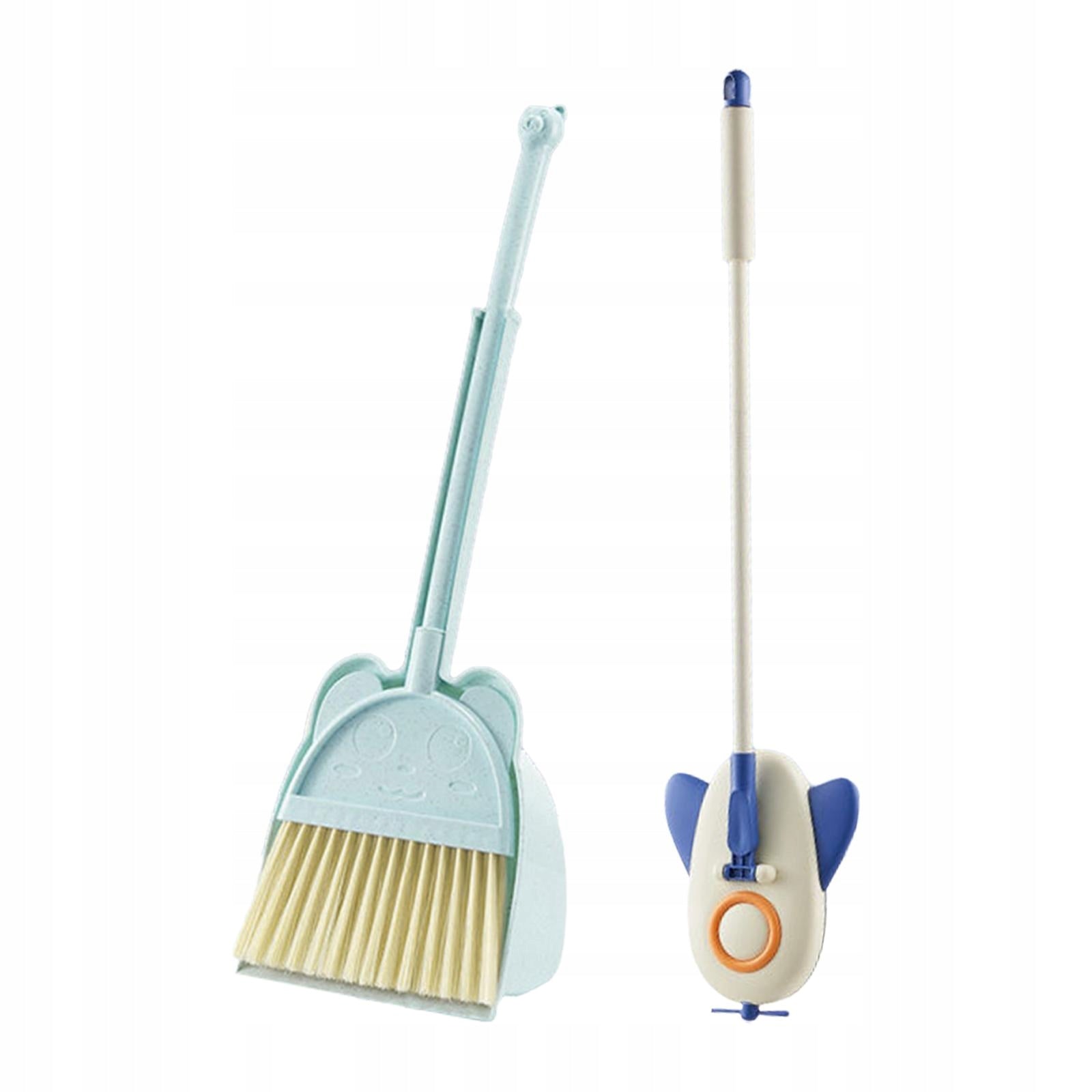 Kids Pretend Home Cleaning Play Set Pretend Play Toy Cleaning Toys Blue Dominant color blue