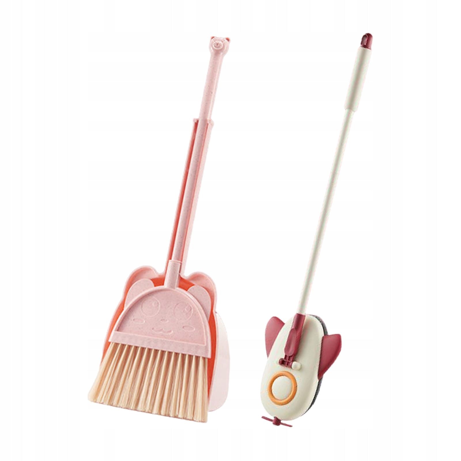 Kids Pretend Home Cleaning Play Set Pretend Play Toy Cleaning Toys Pink