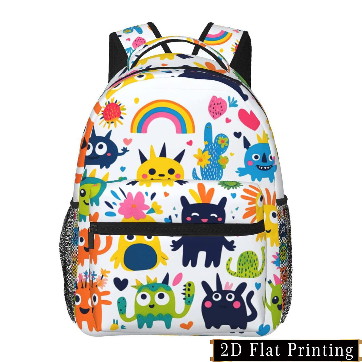 Kids' Print Backpack with Lumbar Support for Laptop