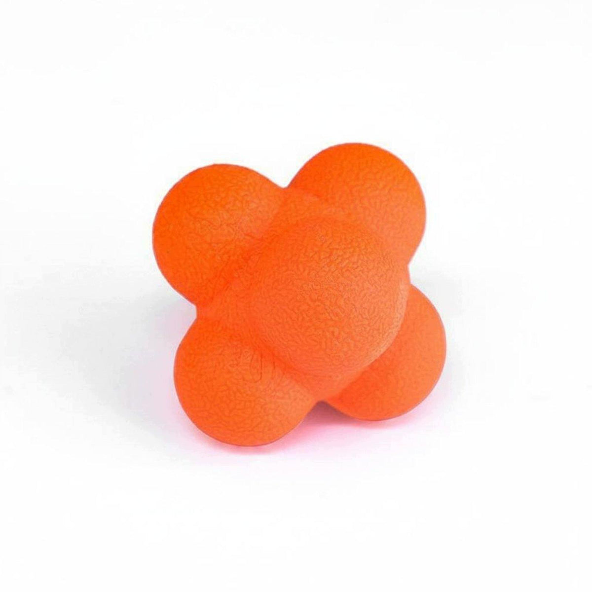 Kids Reflex Challenge Ball Soft Rubber Agility Tool for Hand Eye Orange