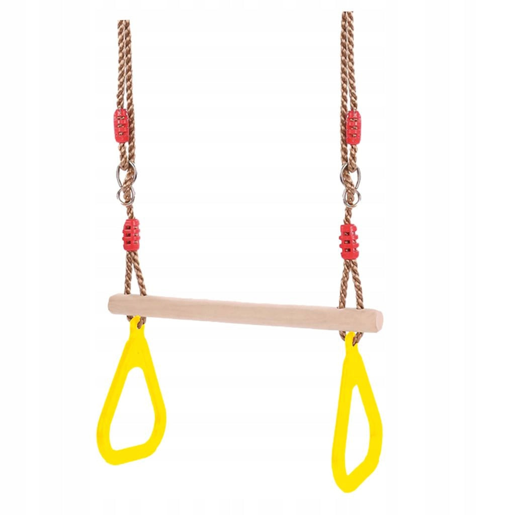 Kids Trapeze Swing Plastic Gym Rings for Yellow Manufacturer code yanxuemy@163.com-57046921