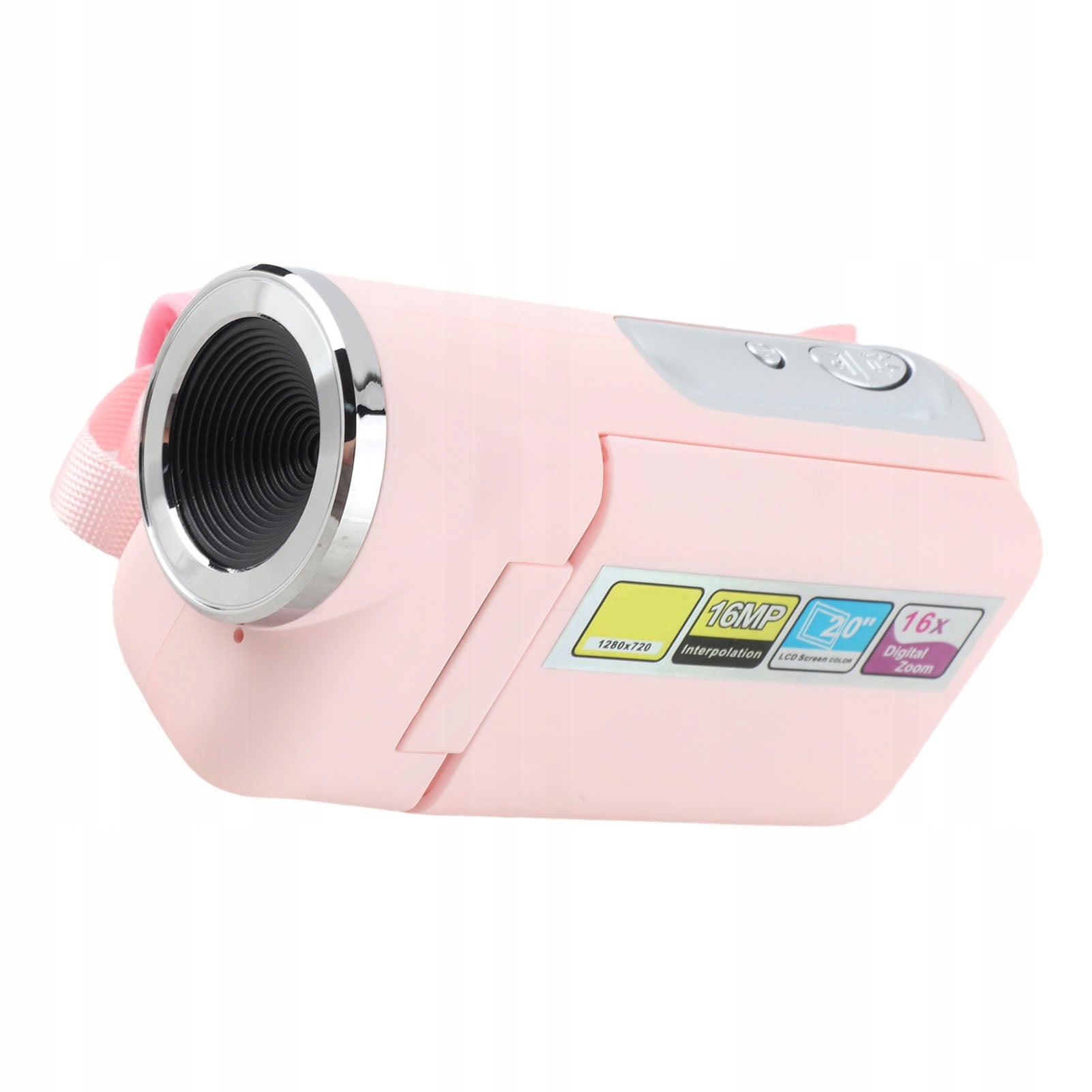 Kids Video Camera 16MP 1080p HD 16x 2,0 Inch Color TFT Screen L1 Model 1250FEII