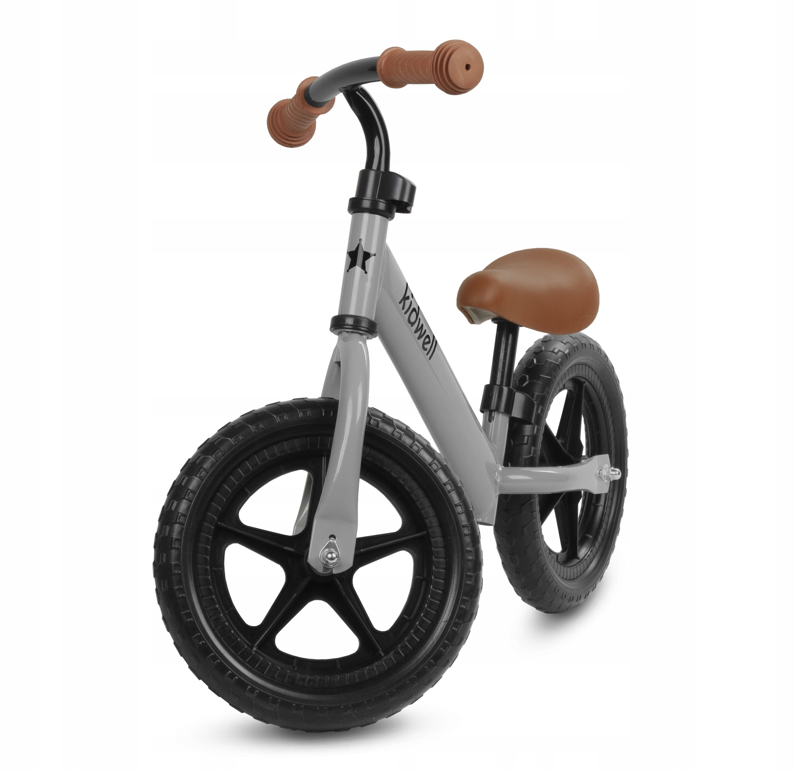 Kidwell BALANCE BIKE RIDER REBEL WHEELS 12" LIGHTWEIGHT ADJUSTABLE Grey Brand Kidwell