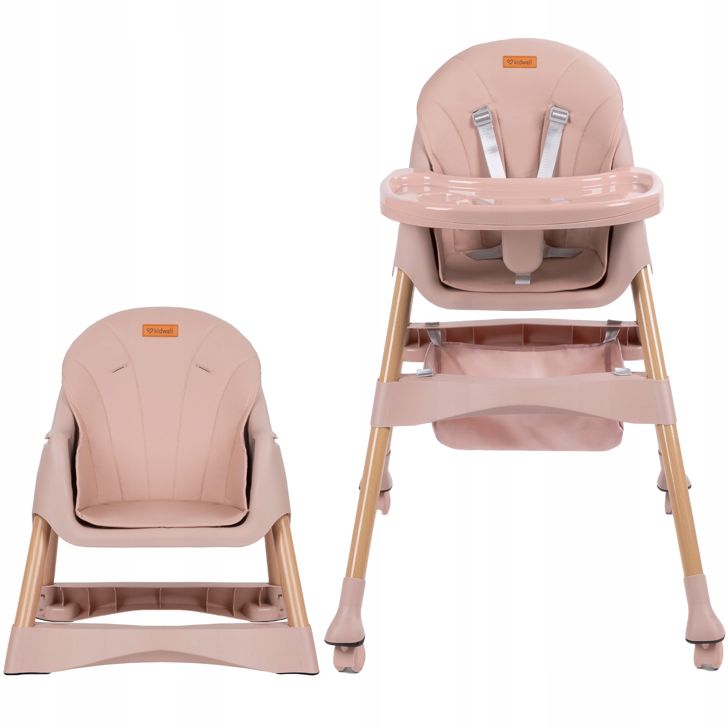 Kidwell KARIMI Highchair 2in1 Pink