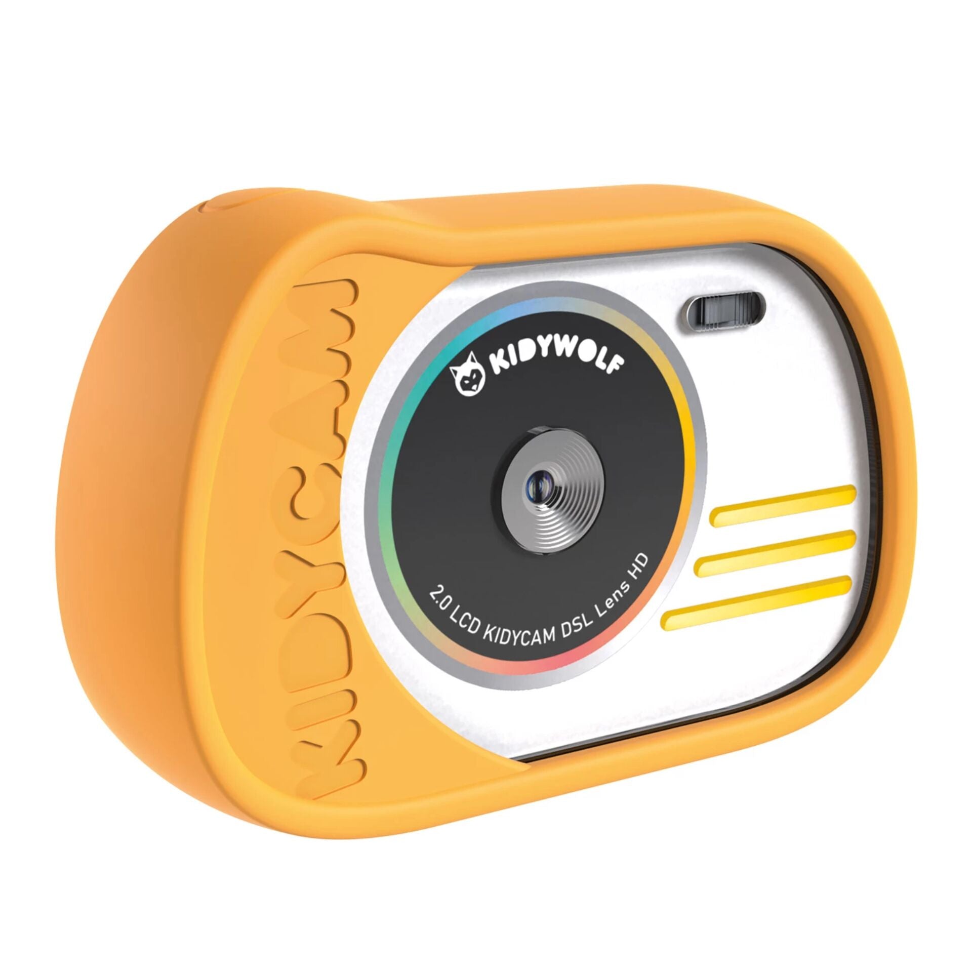 Kidywolf Foto- und Videocamera gelb Video quality 1080p