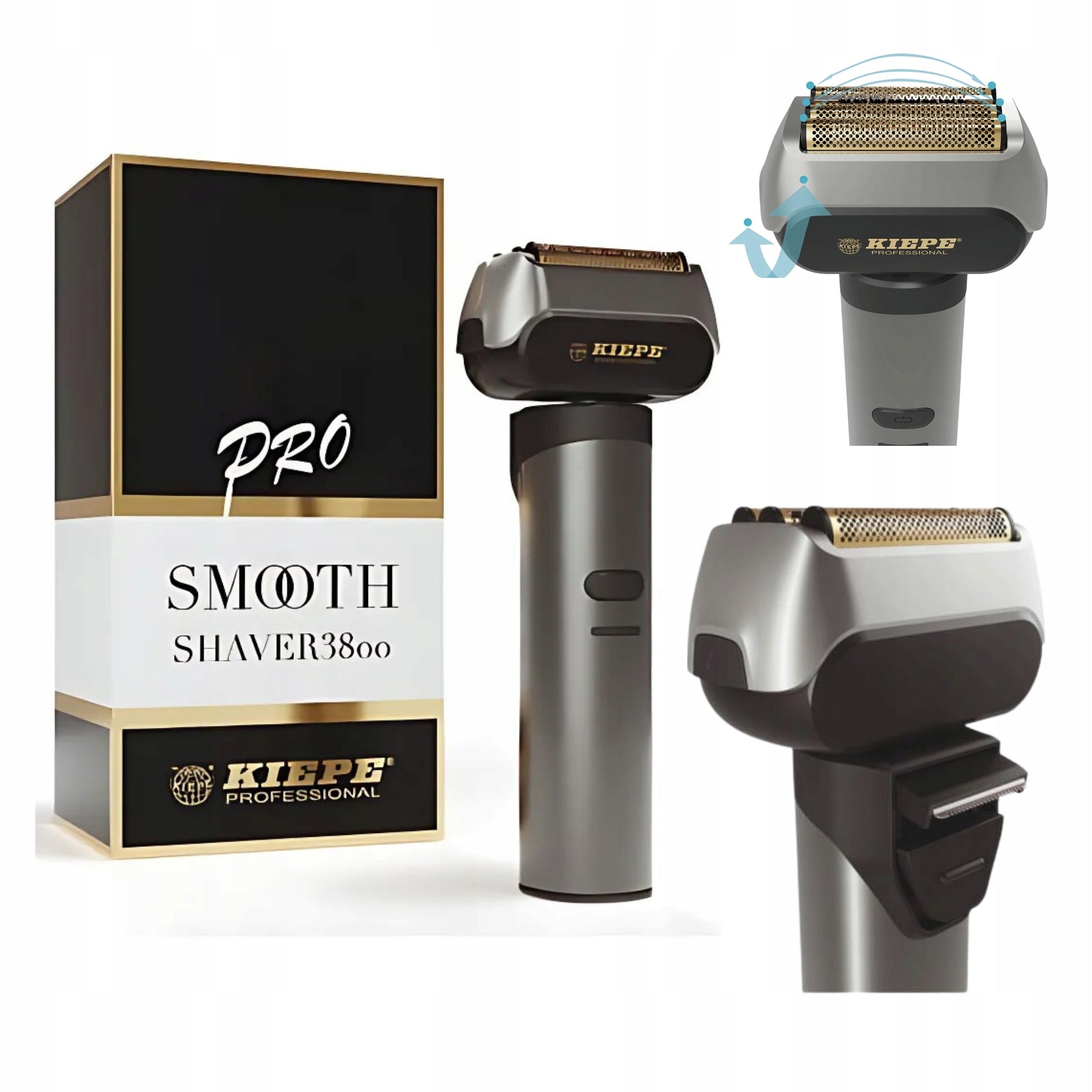 Kiepe Professional Men's Foil Shaver for Beard Smooth Shaver