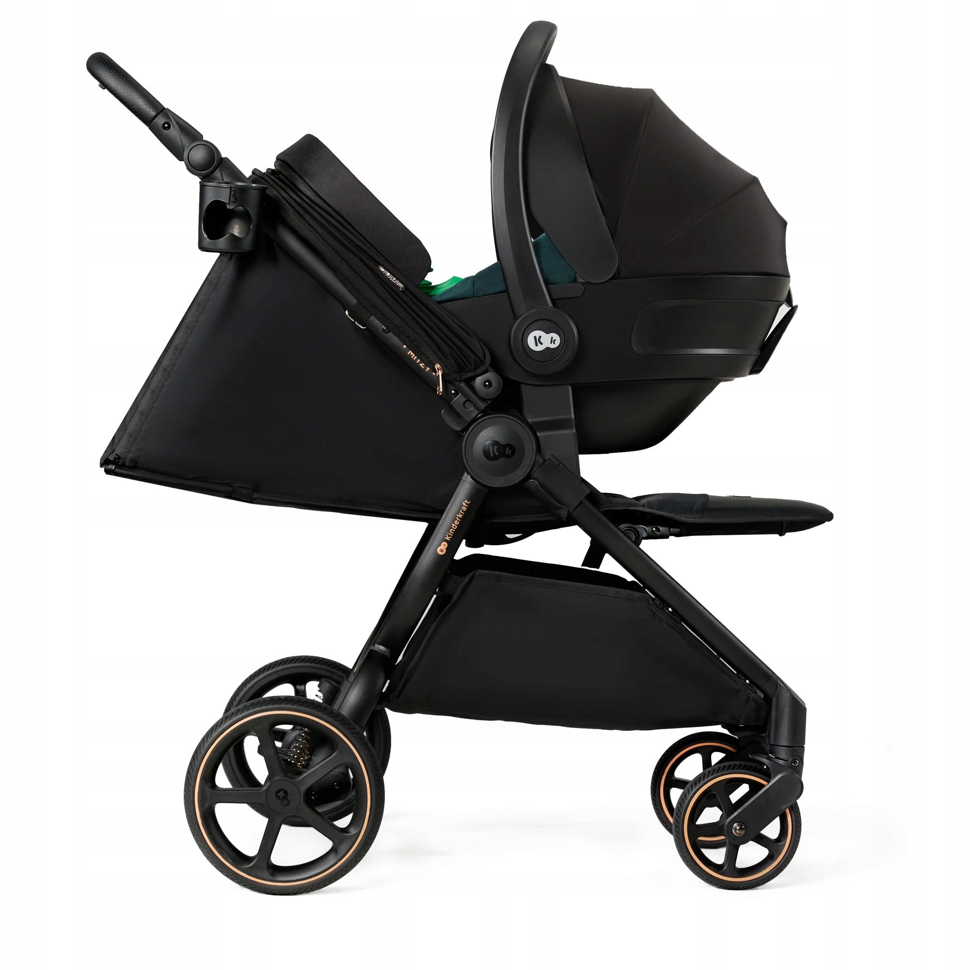 Kinderkraft Baby Stroller Adapters for MITZY Black Manufacturer code KAADAPMITZY0000