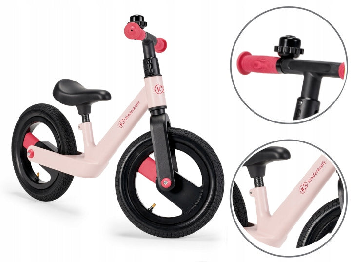 Kinderkraft Balance bike GOSWIFT pink Brake none