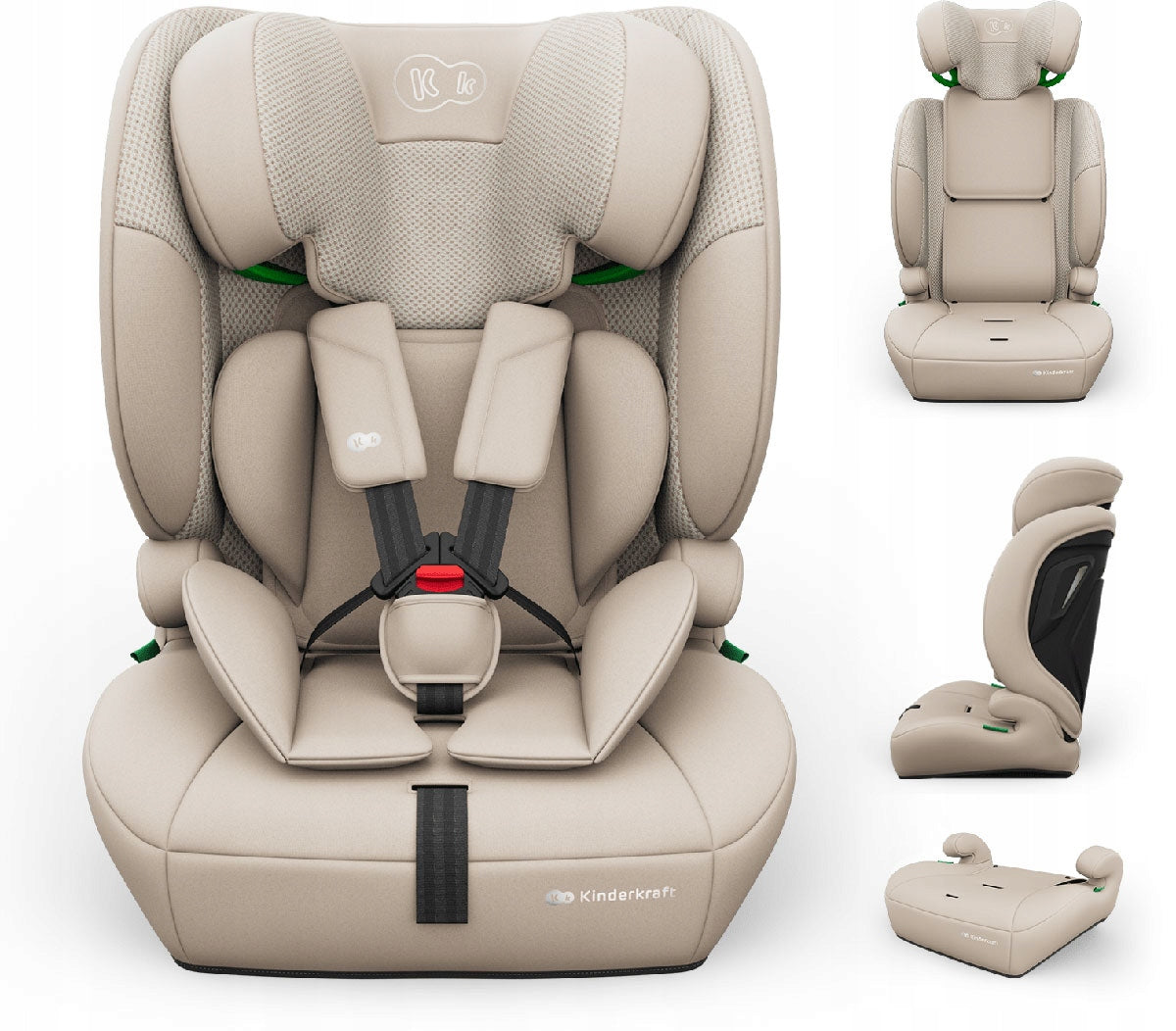 Kinderkraft Comfort Up 2 Plus - Car Seat 3in1 76-150 cm 9-36 kg