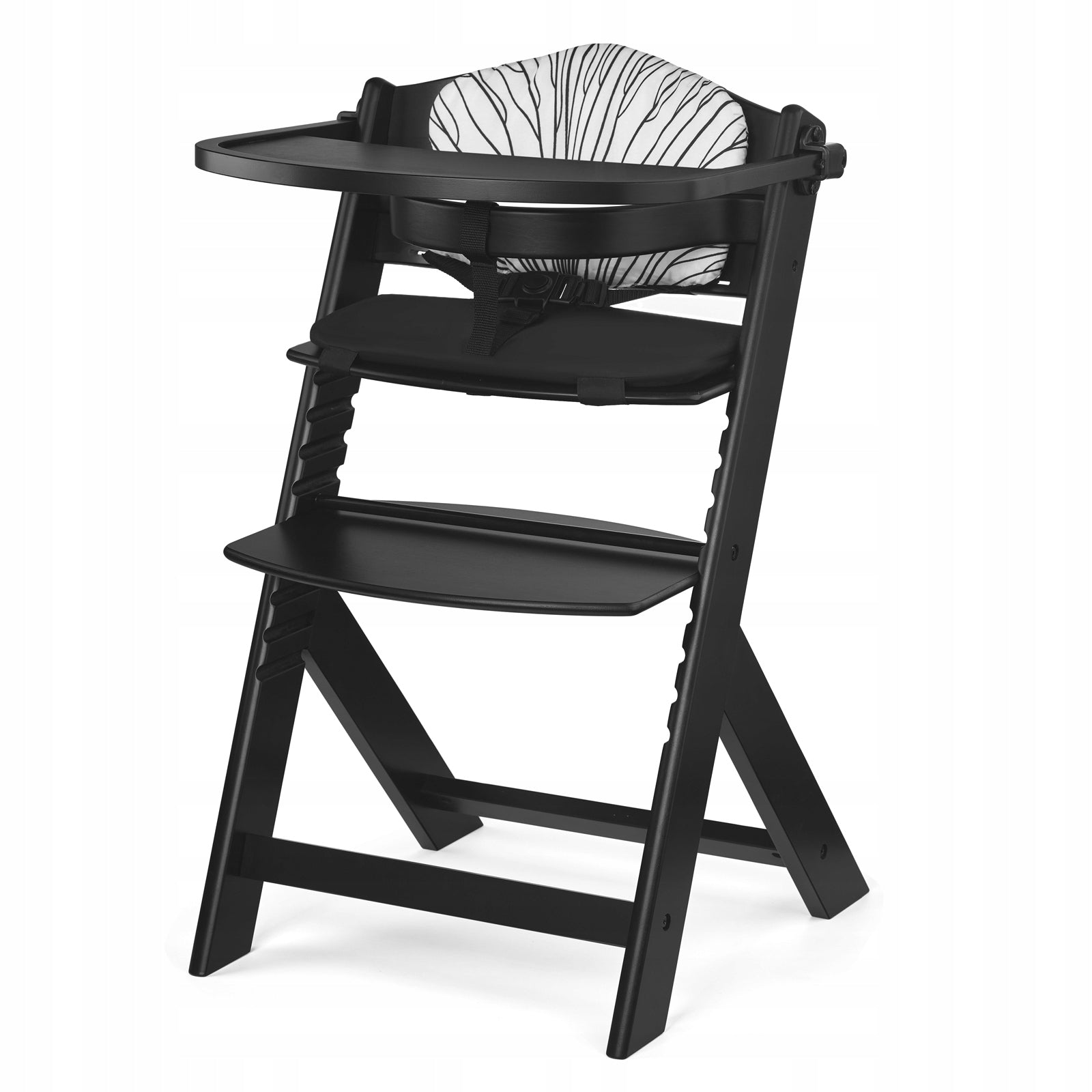 Kinderkraft Enock - high chair 3in1 | Black Pillow