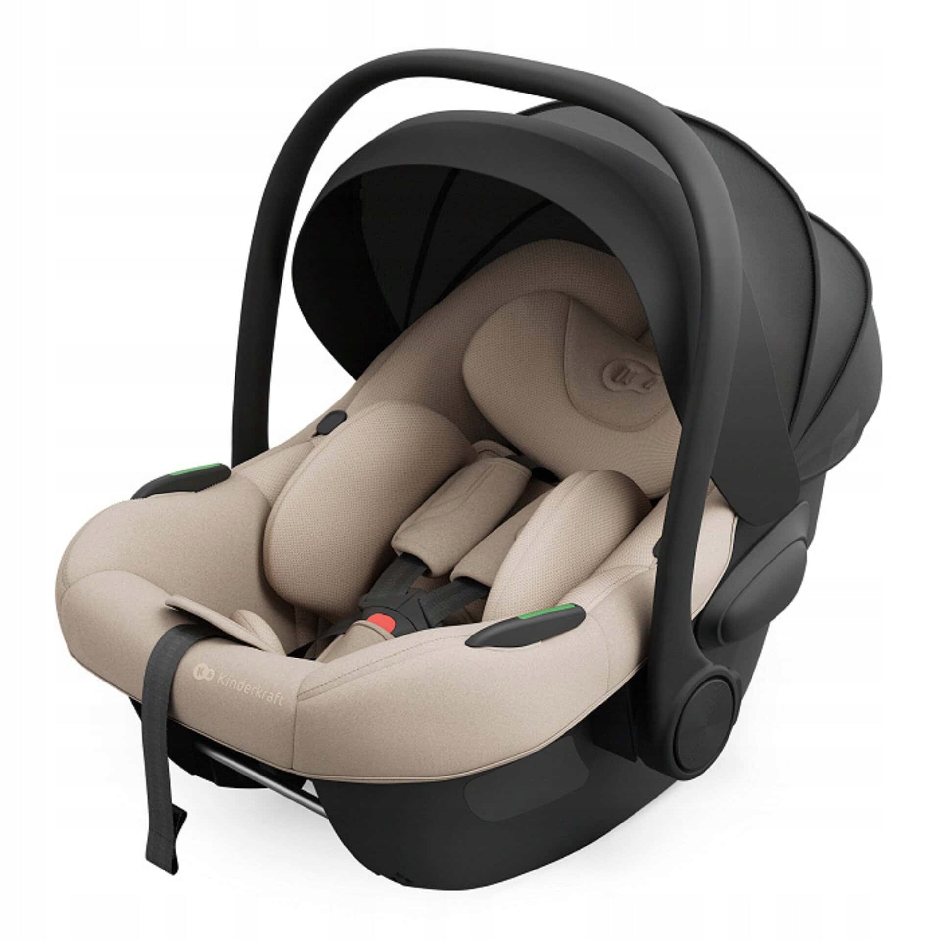 Kinderkraft I-LITE – Car seat 40-87 cm 0-13kg i-Size | BEIGE