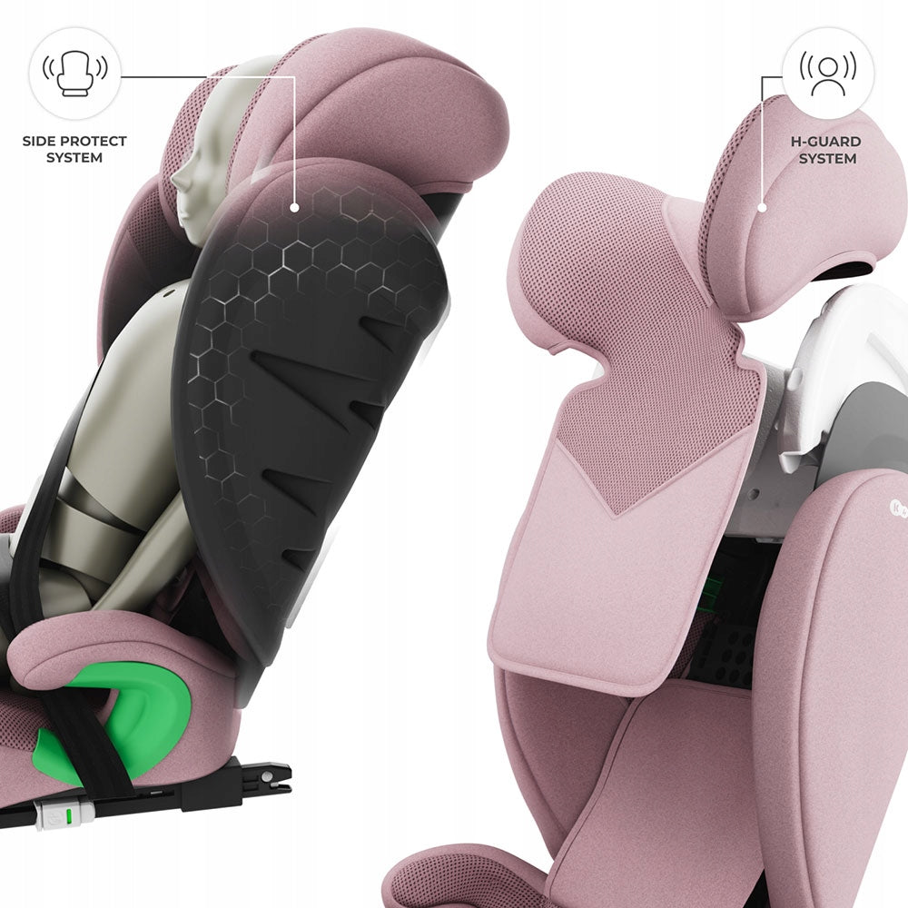 Kinderkraft Junior Fix 2 Plus i-Size Car Seat 100-150 cm | Pink Manufacturer code KCJUFI20PNKPL0N