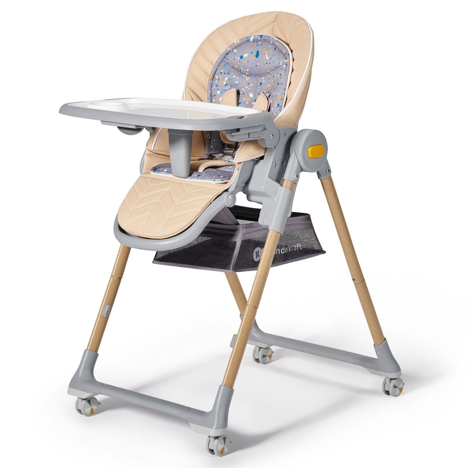 Kinderkraft Lastree 2in1 high chair for feeding loungers