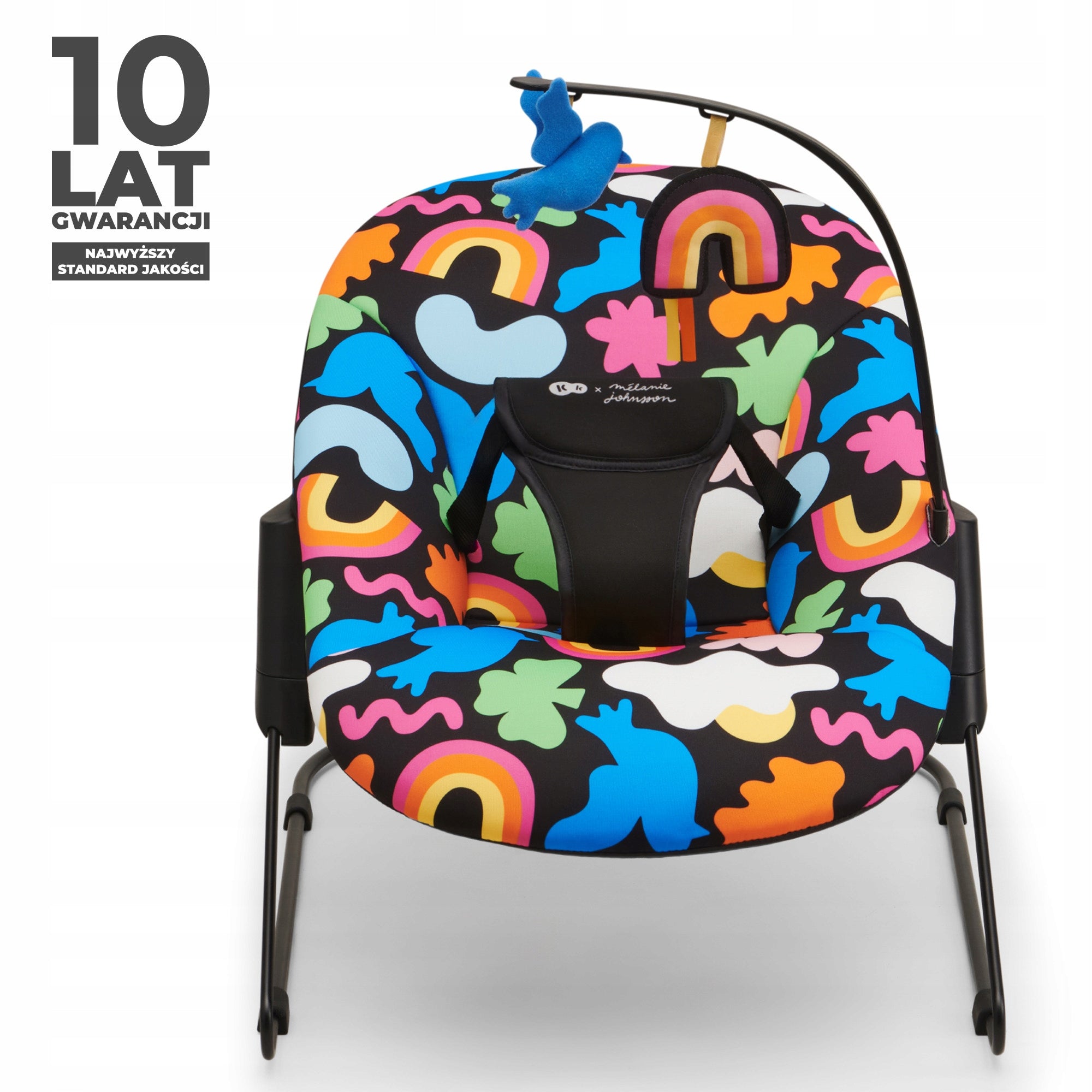 Kinderkraft Rocking chair light ergonomic CALMEE Happy Shapes Brand Kinderkraft