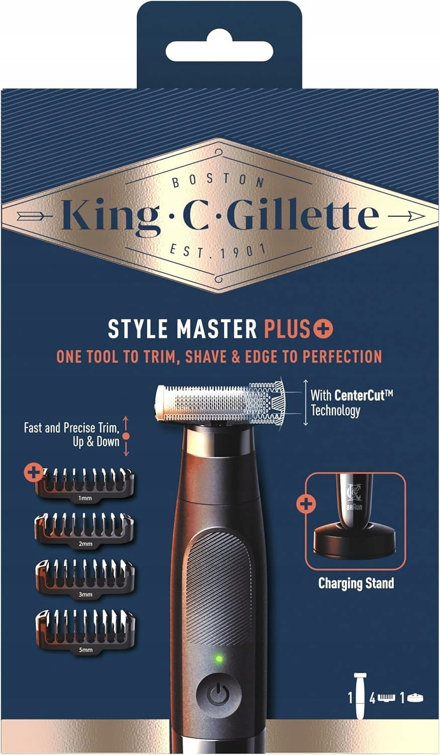 King C. Gillette Style Master Plus Electric Beard Clipper