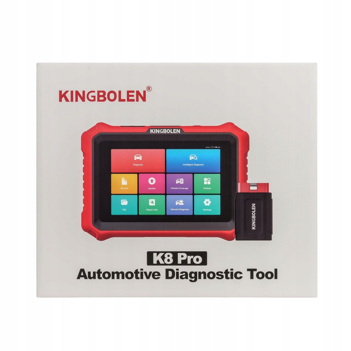 Kingbolen K8 Pro diagnostic tester 24 msc update full Polish Product weight with unit packaging 3.5 kg