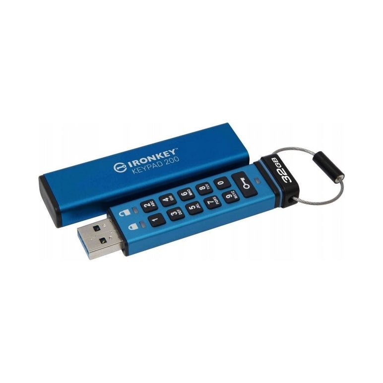 Kingston IronKey Keypad 200 32GB USB 3.0 AES Encrypted
