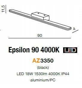 Azzardo šviestuvas Epsilon 90 AZ3350