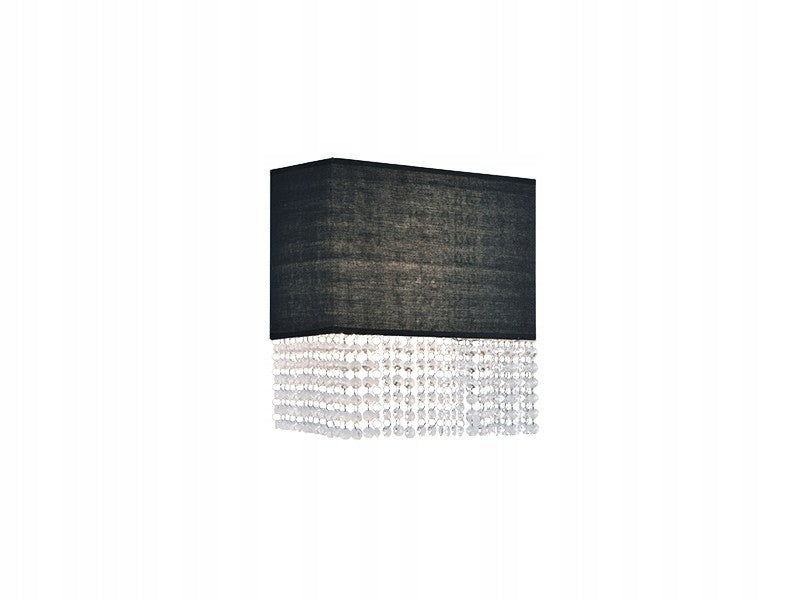 Azzardo Wandleuchte Glamour Schwarz 
