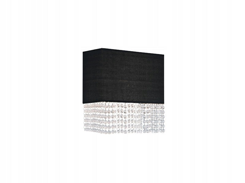 Azzardo Wandleuchte Glamour Schwarz 
