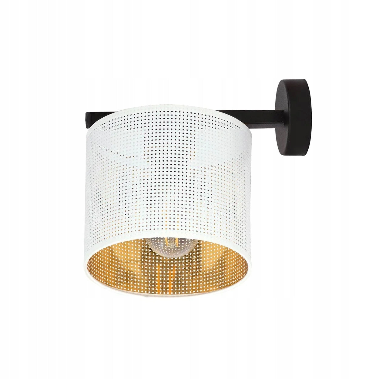 Emibig sieninis šviestuvas Jordan K1 White/Gold
