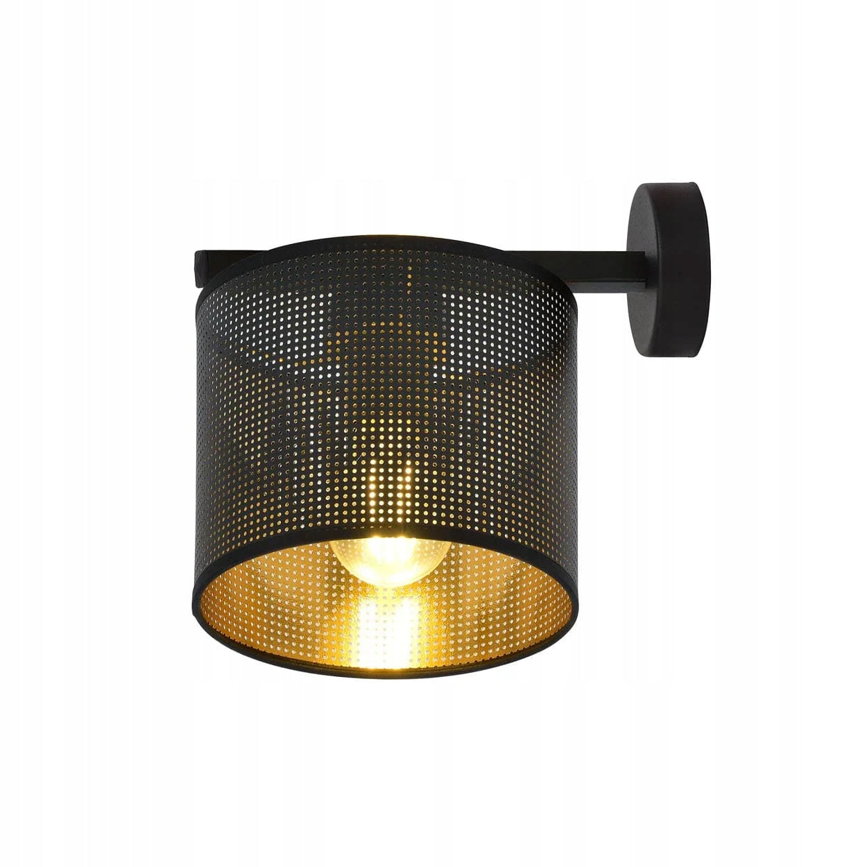 Emibig sieninis šviestuvas Jordan K1 Black/Gold