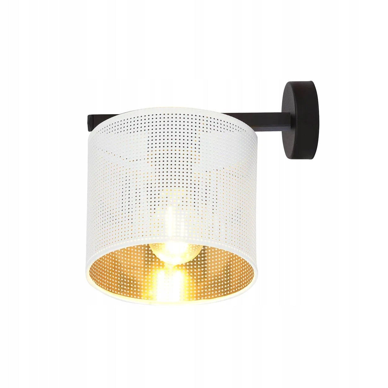 Emibig sieninis šviestuvas Jordan K1 White/Gold