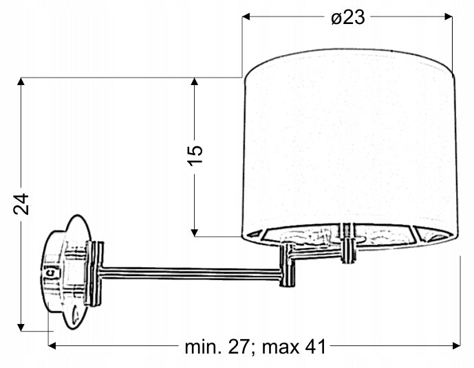 Candellux-Lampe Alexia 