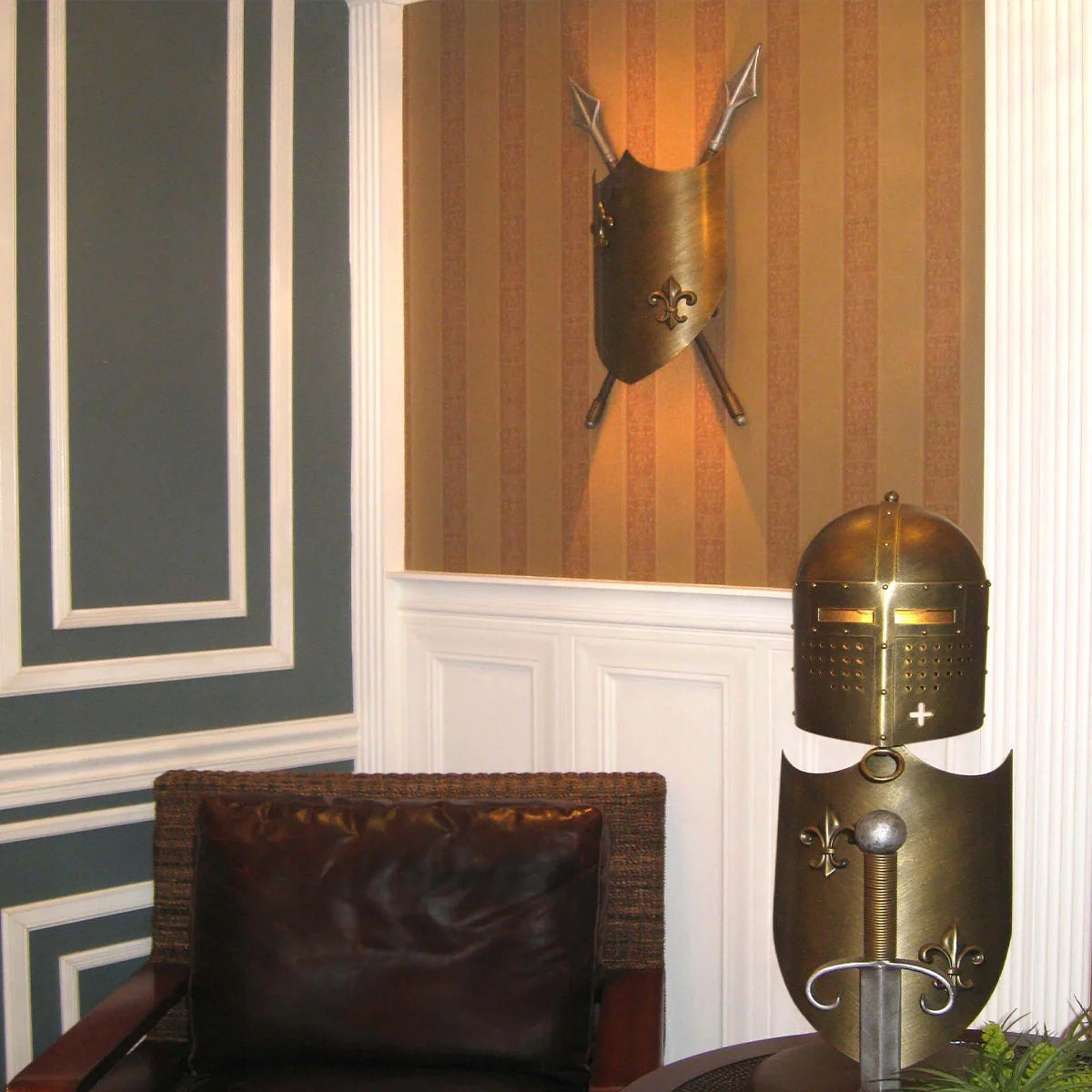 Wandleuchte Elstead Lighting Crusader CRUSADER-WL 