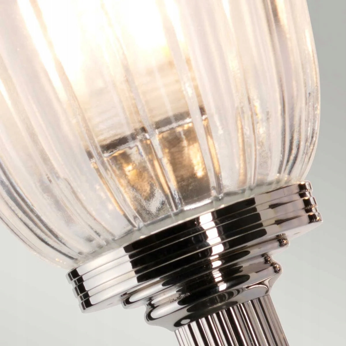 Wandleuchte Elstead Lighting Carroll BATH-CARROLL1-PN 