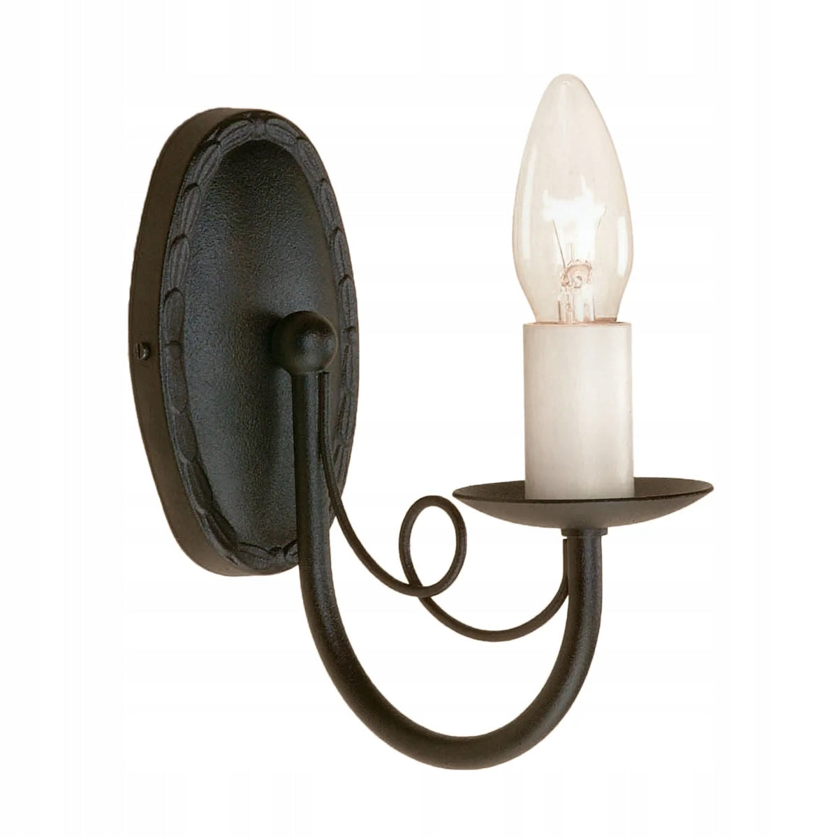 Wandleuchte Elstead Lighting Minster MN1-BLACK 