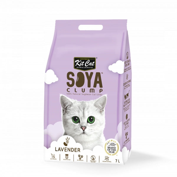 Kit Cat ECO SoyaClump Lavender 7L / 2,5kg Manufacturer code KC-9606