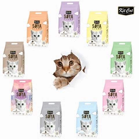 Kit Cat ECO SoyaClump Peach 7L / 2,5kg Brand Kit Cat