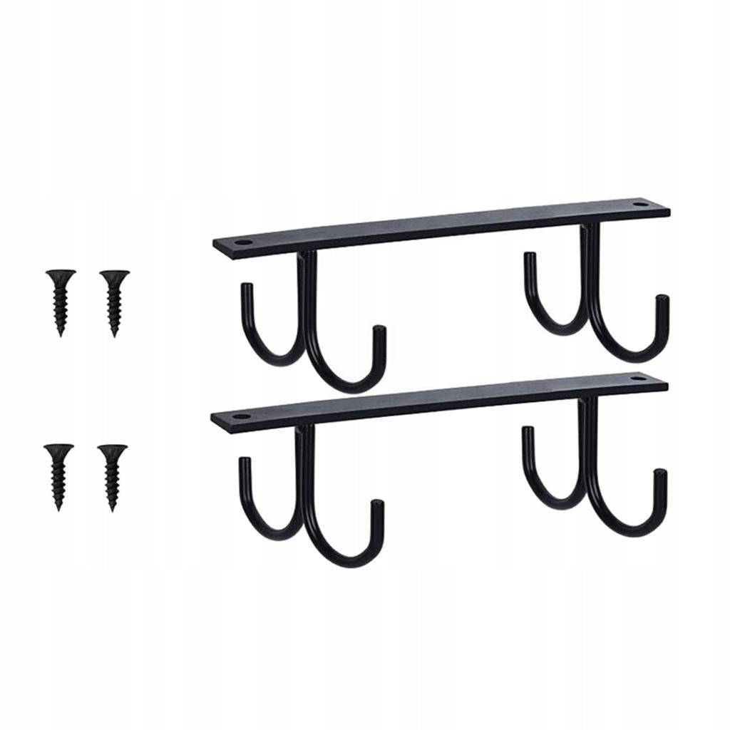 Kitchen Cabinet Cup Hooks, Cup Hanger, Shelf Hooks, Cup Holder Black