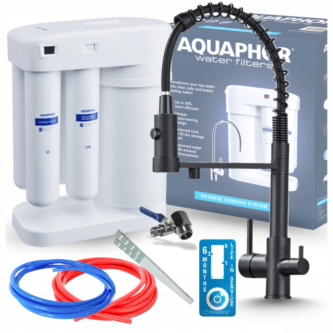 Kitchen Filter Undersink Reverse Osmosis With Mineralization SET