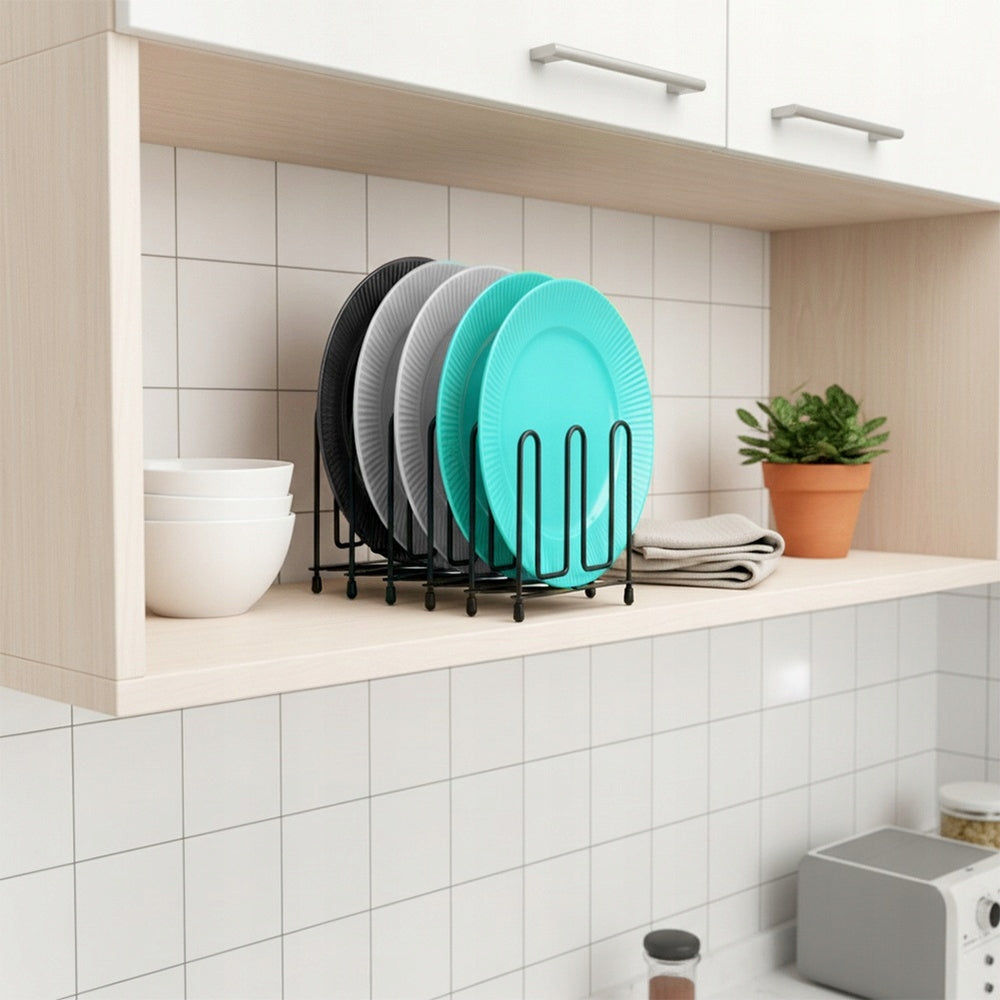 Kitchen Rack for Lids Plates Kitchen Organizer Cabinet Compartment Kind wardrobe organizer
