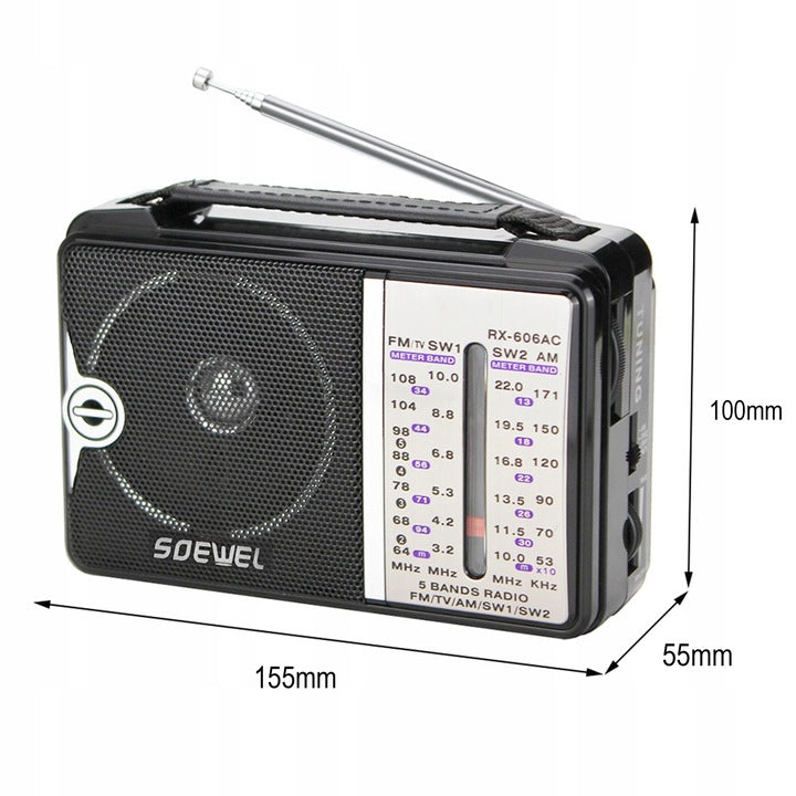 Kitchen Radio Portable Small Network Battery Operated FM AM USB 230V Brand no brand